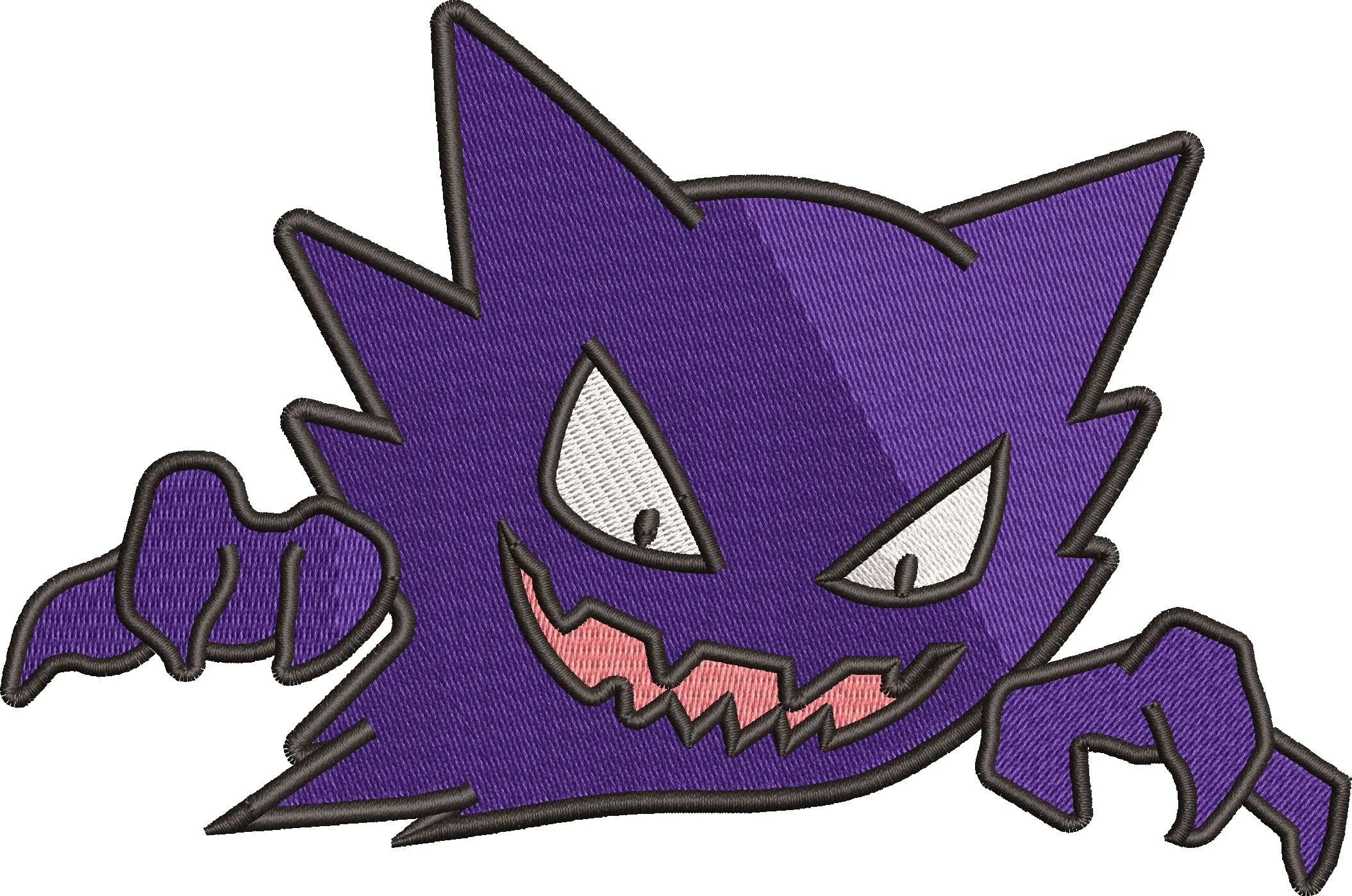 Main preview of  Haunter from Pokemon Embroidered Patch 