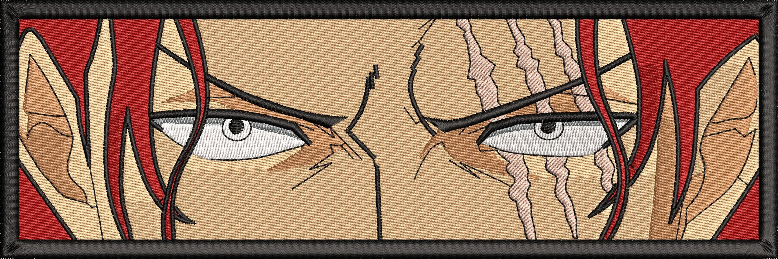 Main preview of  Intense Red Haired Character Eyes Closeup 