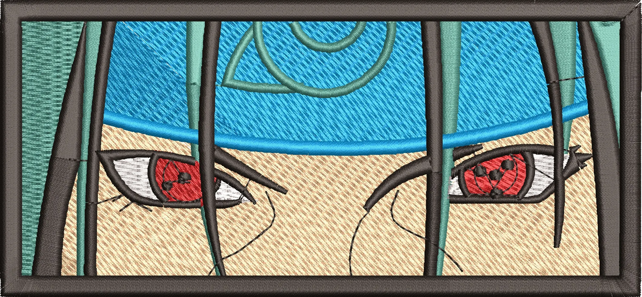 Main preview of  Itachi Uchiha Sharingan Eyes Embroidery 