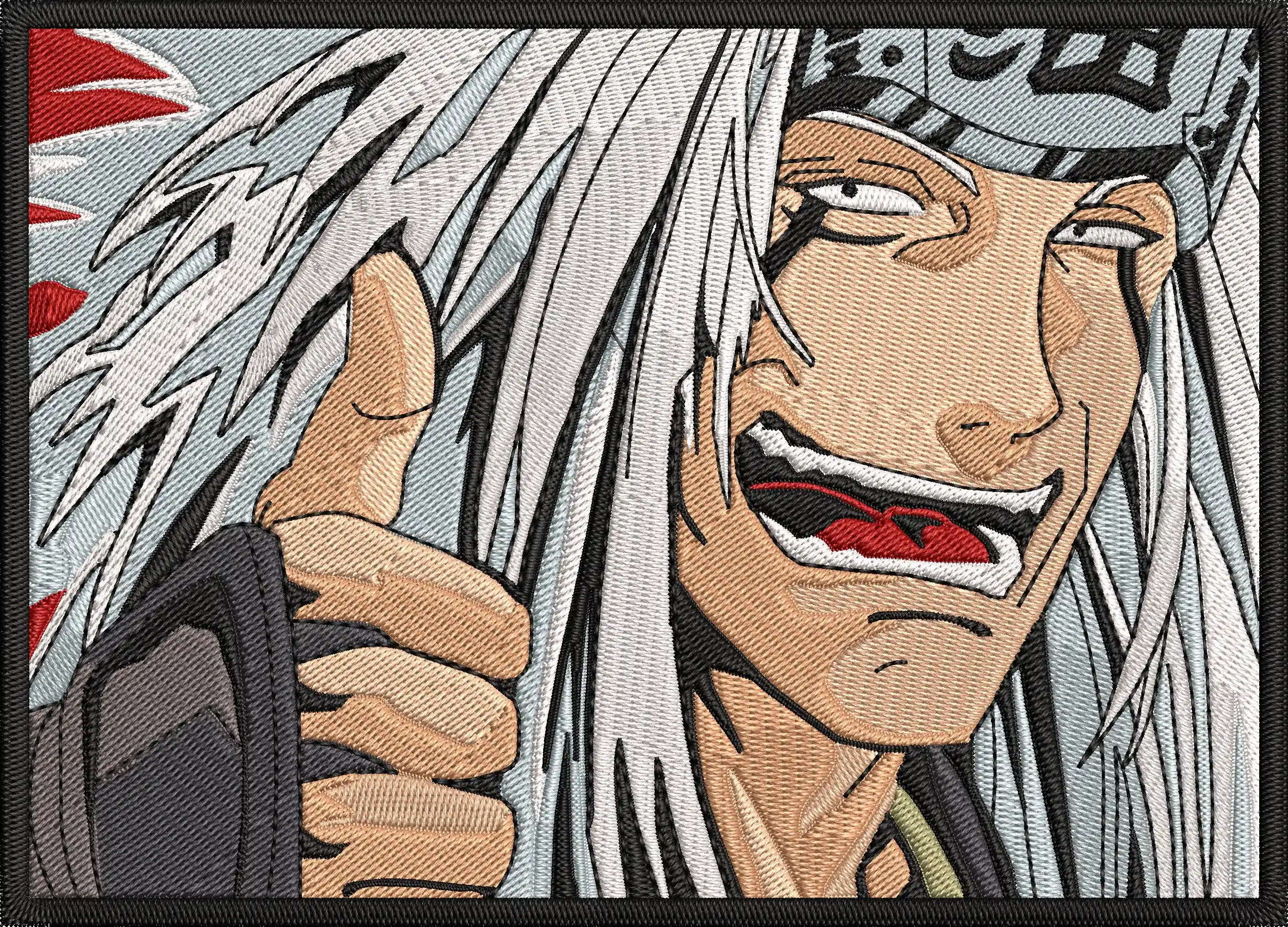 Main preview of  Jiraiya Embroidered Thumbs Up Patch 