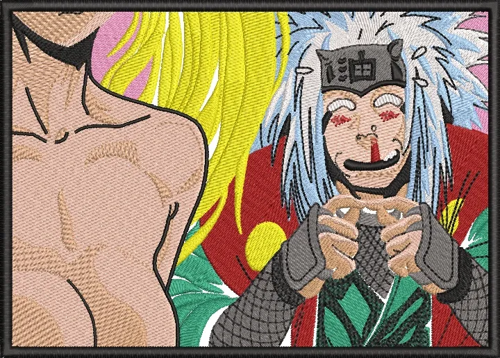 Main preview of  Jiraiya Embroidered with Female Silhouette 