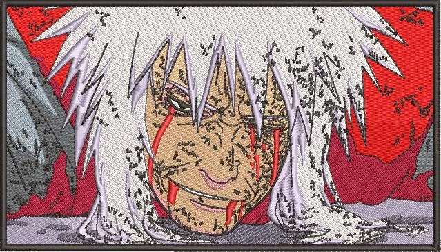 Main preview of  Jiraiya Last Stand Embroidered Patch 