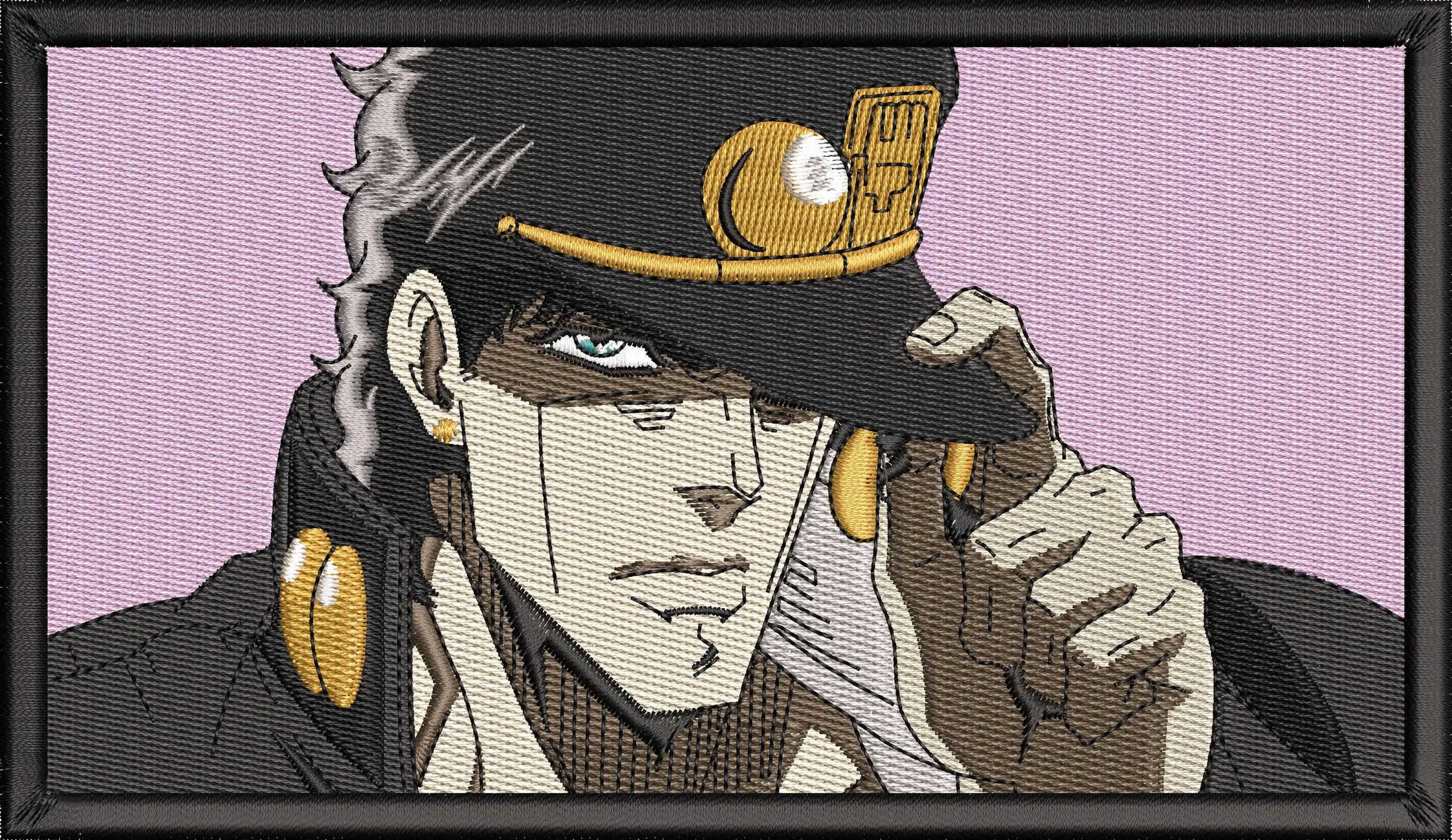 Main preview of  Jotaro Kujo Embroidered Patch Style 
