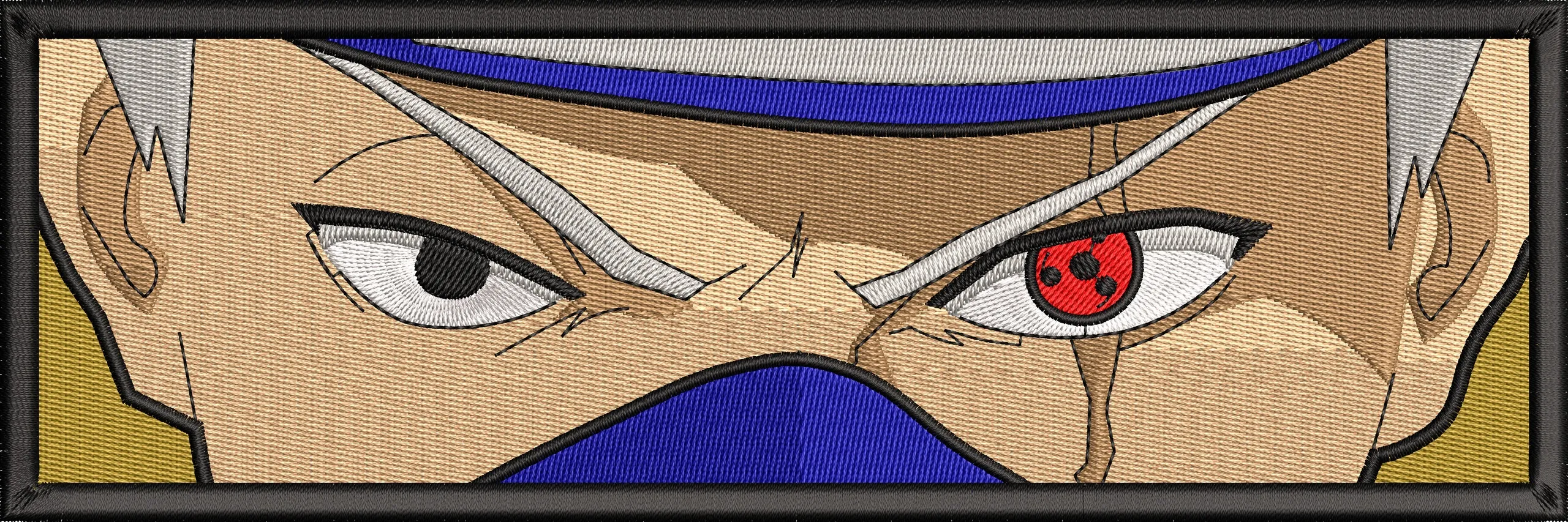 Main preview of  Kakashi Closeup Embroidered Patch Style 
