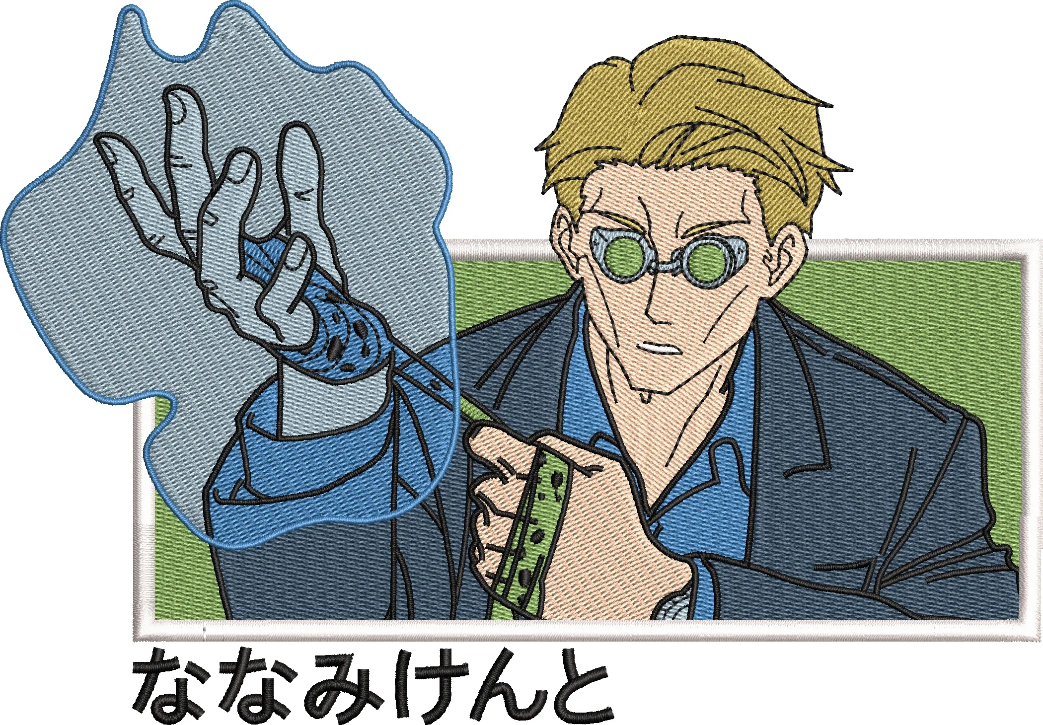 Main preview of  Kento Nanami Activating Cursed Technique 