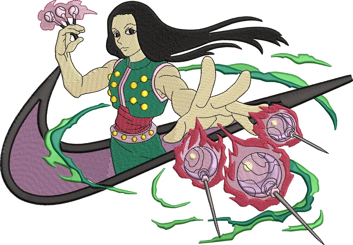 Main preview of  Machi Komacine Attack Embroidery 