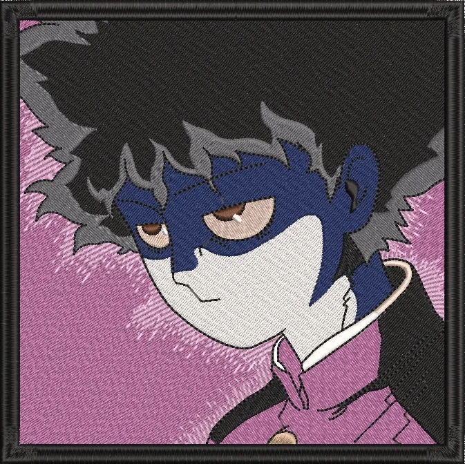 Main preview of  Mob Psycho 100 Mob Shigeo Kageyama Embroidery Style 