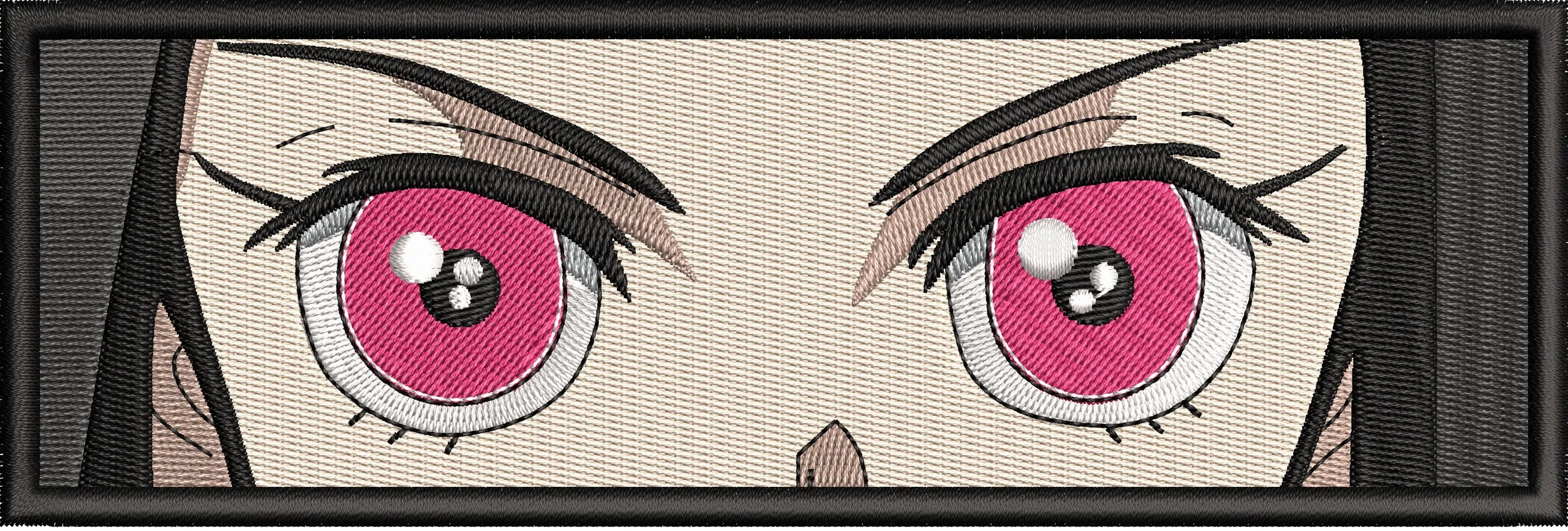 Main preview of  Nezuko Kamado Eyes Close Up Rectangular Patch 