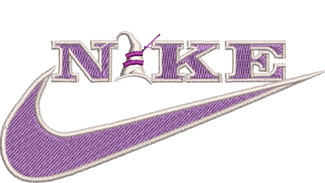  Nike Embroidery Design with Needle and Thread  embroidery pattern preview