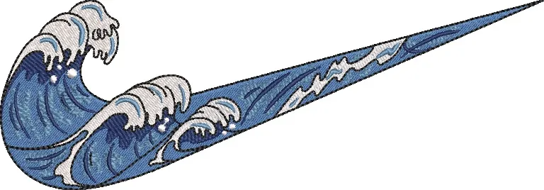 Main preview of  Nike Swoosh with Ocean Wave 