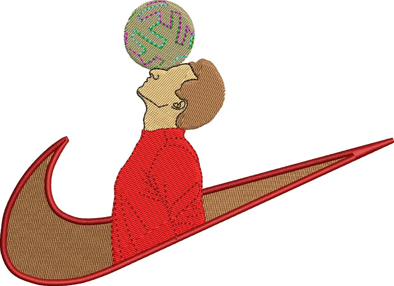 Main preview of  Nike Swoosh with Soccer Freestyler Embroidery 