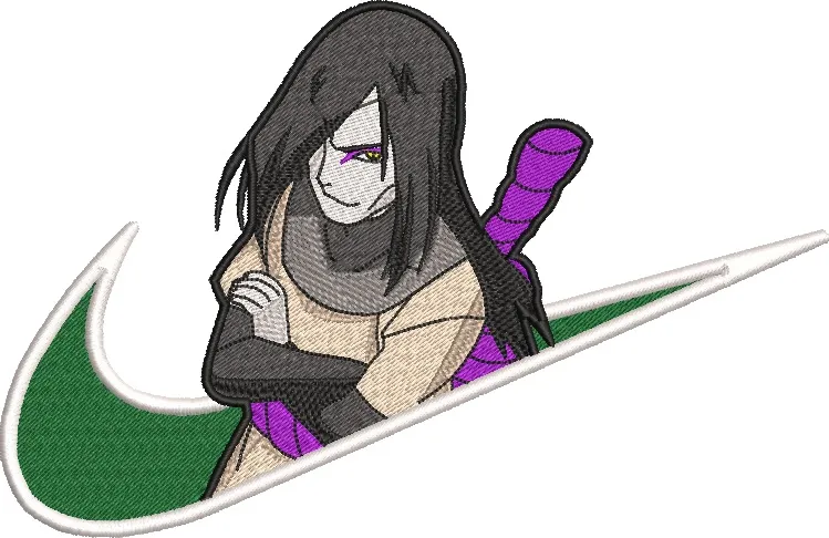 Main preview of  Orochimaru with Nike Swoosh Patch 