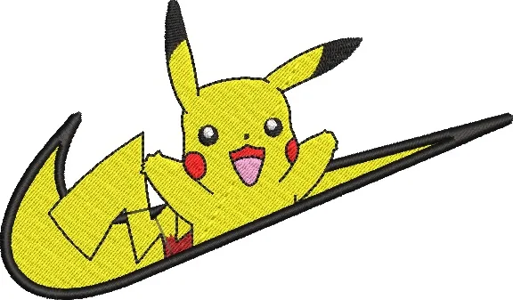 Main preview of  Pikachu in Nike Swoosh 
