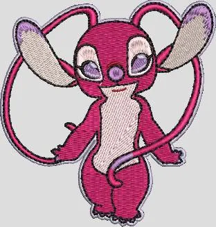 Main preview of  Pink Alien Mouse with Large Ears Patch 