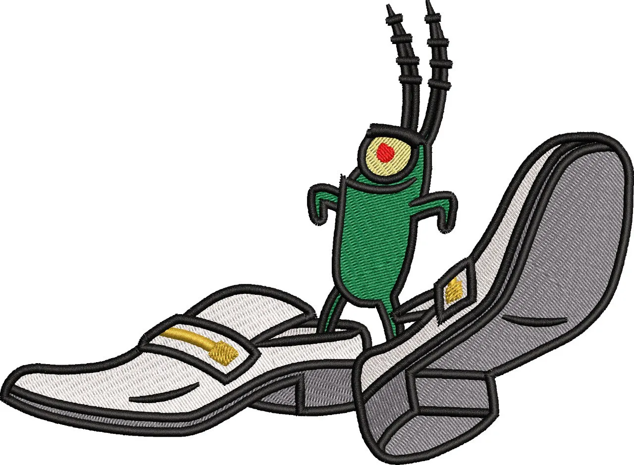 Main preview of  Plankton Standing on White Shoe 