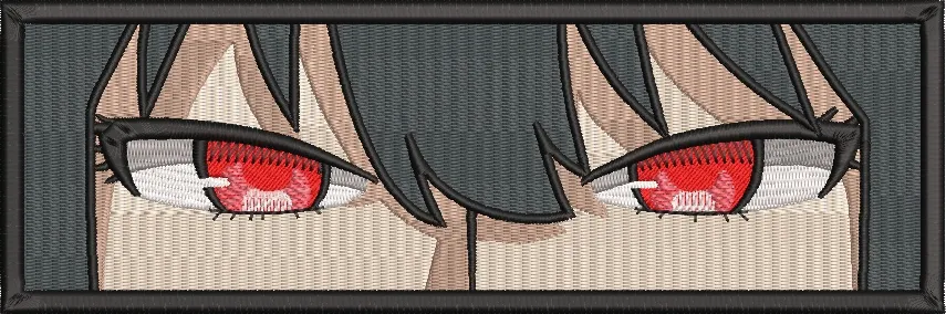 Main preview of  Red Eyed Anime Character Close Up 