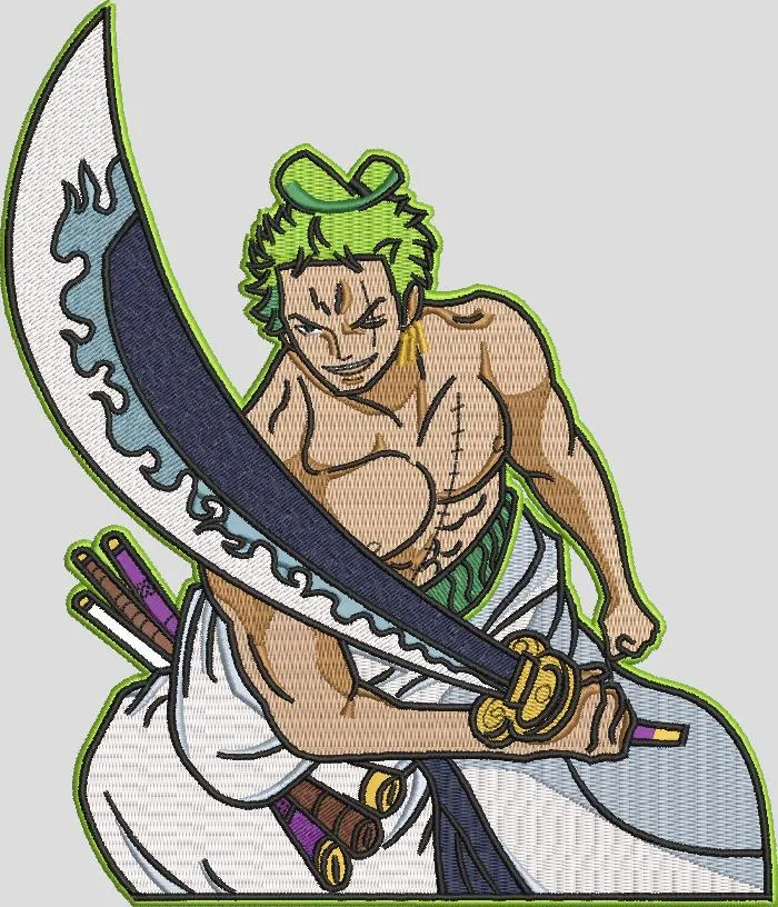 Main preview of  Roronoa Zoro with Three Swords 
