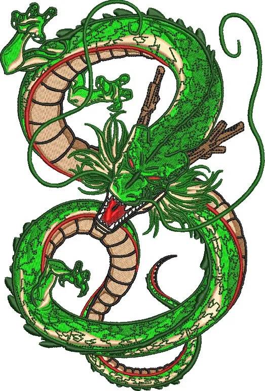 Main preview of  Shenron Dragon Embroidery Style 