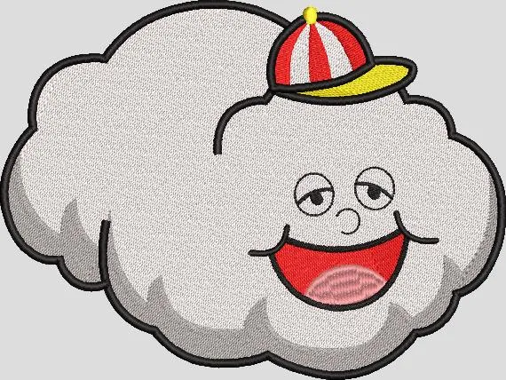 Main preview of  Smiling Cloud with Red and Yellow Cap 