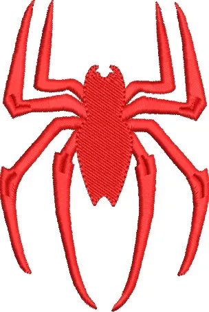  Spider Man Red Spider Logo  embroidery pattern preview