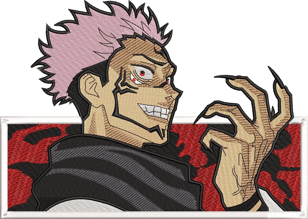 Main preview of  Sukuna from Jujutsu Kaisen Menacing Pose 