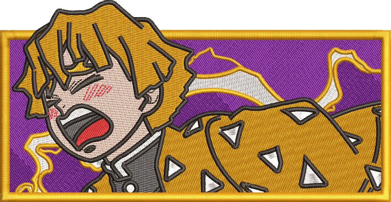 Main preview of  Zenitsu Agatsuma Screaming Patch Style 